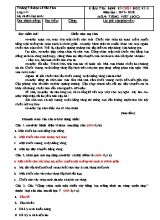 Kiểm tra định kì cuối học kì 2 môn Tiếng Việt Lớp 4 - Năm học 2017-2018 - Trường Tiểu học Lê Văn Tám